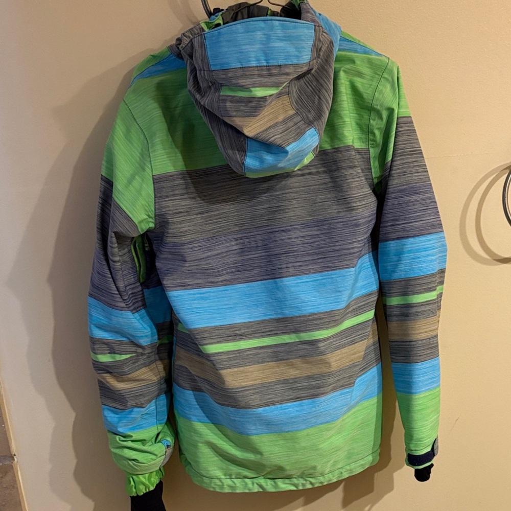 Roxy Multicolor Striped Ski Jacket - image 2